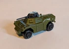 Matchbox Lesney Weasel No73 1973 Army Green.  Functioning Turret