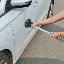 Silver Air Pneumatic Dent Puller Pneumatic Puller Hammer with 3 Suction Cups