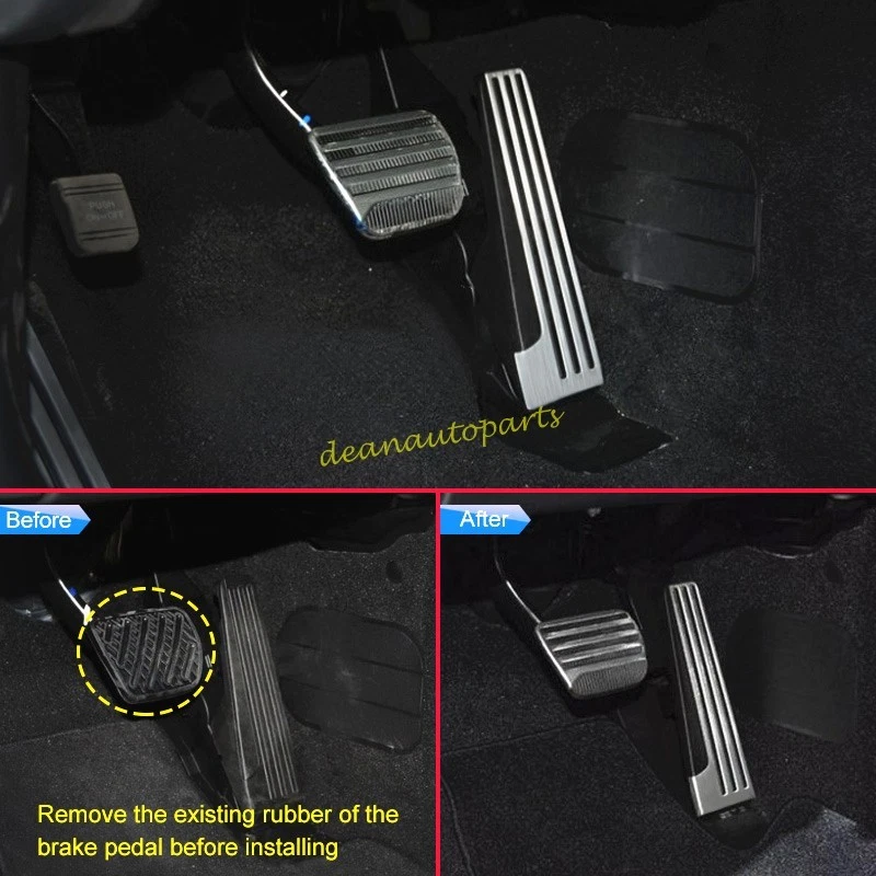 Cubierta de pastillas de freno de gas para Infiniti QX50 QX70 Q50 Q70 acero inoxidable Foto 2 de 4