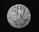 1916-S WALKING LIBERTY HALF DOLLAR - GOOD KEY DATE Graffiti 1/2 years