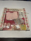 Vintage Chatty Baby Party Playsuit Set NRFB 1960’s #344 Mattel Pink B