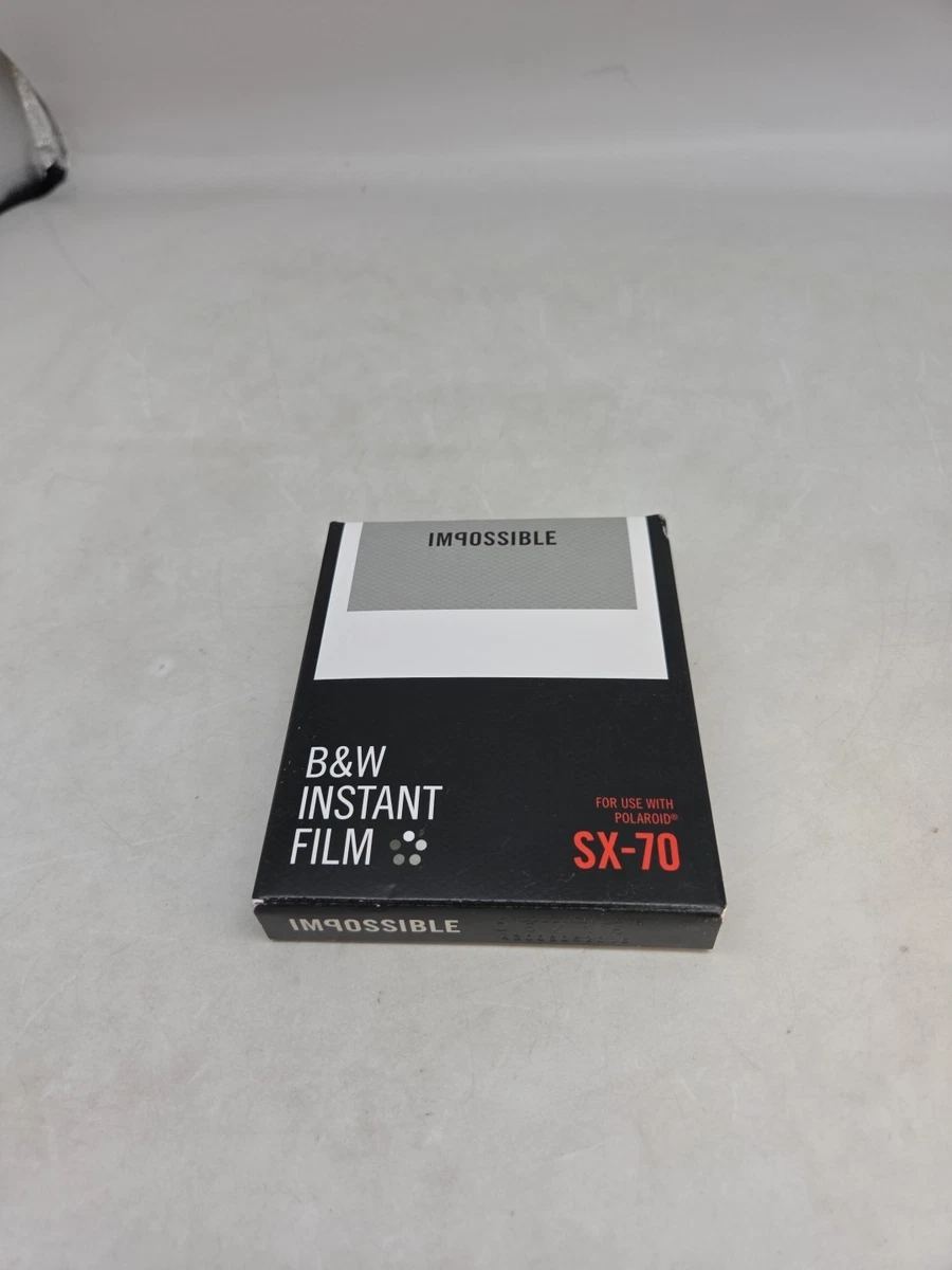 Film Impossible Polaroid Pour 600 - Édition Limitée Third Man Records Noir & Jaune - Rare