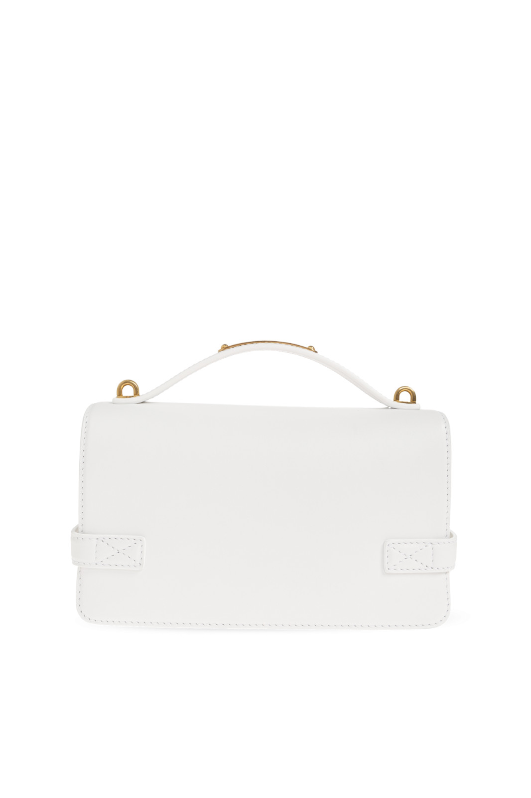 BALMAIN B-Buzz 24 White Shoulder Bag New & Authentic image 2