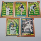 Topps 1990 Nolan Ryan 5000 Strikeouts 5-Card Lot #1-5 Rangers Mets