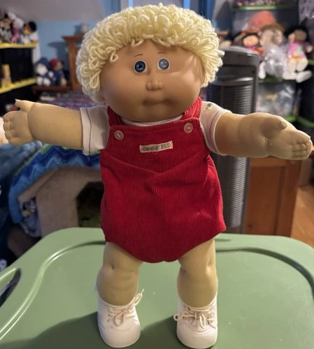 Cabbage Patch Jesmar Kid HM #1 Lemon loops boy with blue eyes  made In Spain 💙