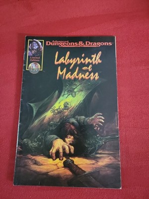 ADVANCED DUNGEONS AND DRAGONS: LABYRINTH OF MADNESS * TSR Comics * 1995 Limited