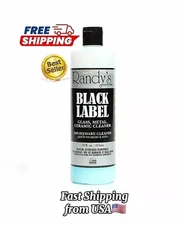 Randy's Black Label Glass, Metal & Ceramic Cleaner – 12 fl oz Fast-Acting Formul