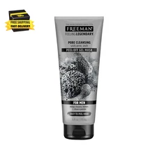 Pore Clearing Volcanic Ash Peel-Off Gel Facial Mask, Deep Cleansing, Removes Dir