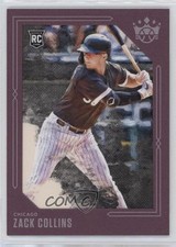 2020 Panini Diamond Kings Plum Frame Zack Collins #49 0q3