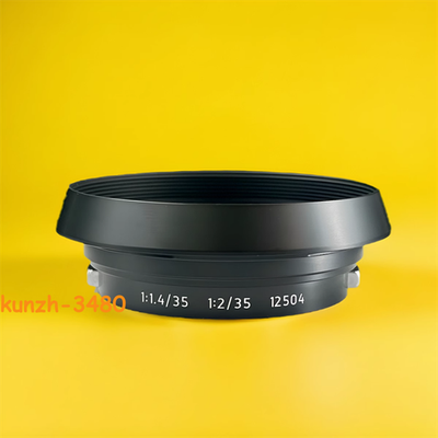 Light lens lab Lens Hood M35/2 E39 Hood UV Filter Leica 12504 Black Silver New