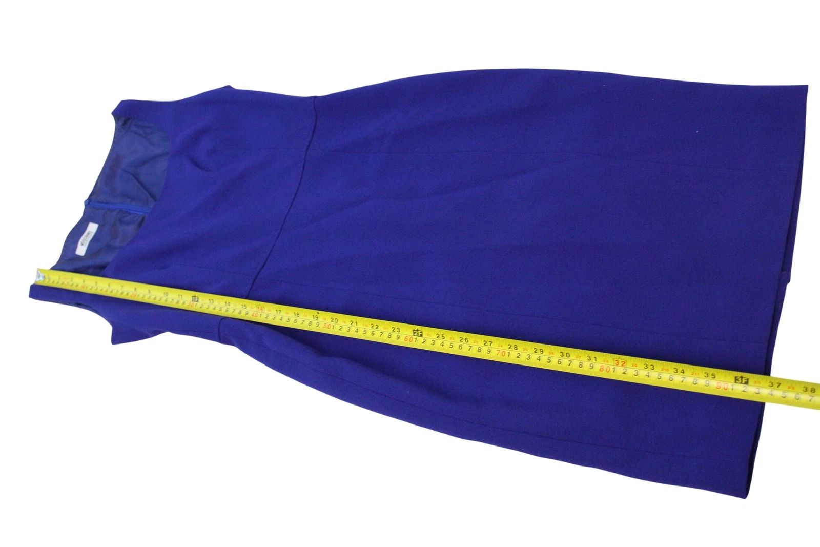 Abito Moschino blu senza maniche taglia 8