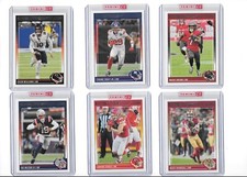 2024 SCORE SSP MYSTERY ROOKIES REDEEMED 6 CARD SET 401,402,403,404,405,406,RC'S