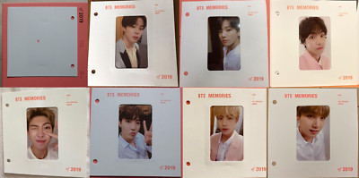 Bts Photocard Memories 19 Blu Ray V Jungkook Jimin Suga Rm J Hope Jin Official Ebay