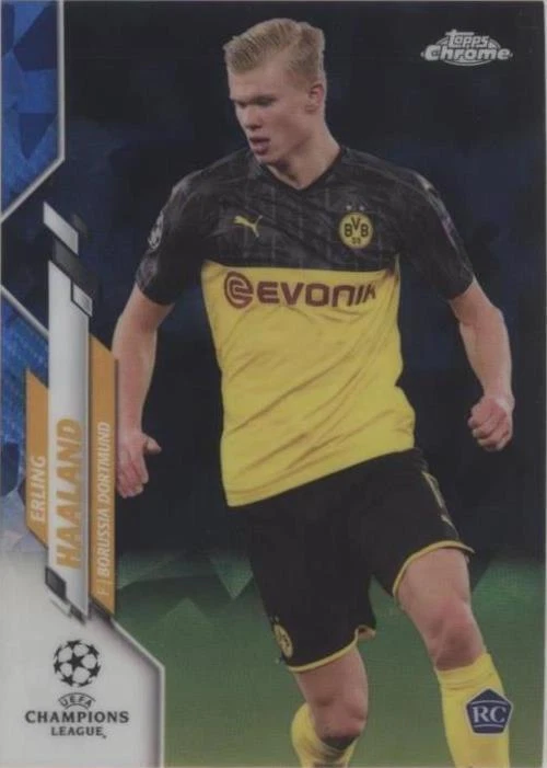 2019-20 Topps Chrome UCL Erling Haaland #74 for sale | eBay