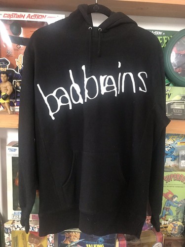 2008 Bad Brains x Supreme Black Hoodie 