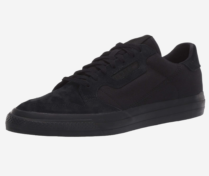 adidas Originals Men's Continental Vulc Sneaker | Core Black/Black | 13 M US