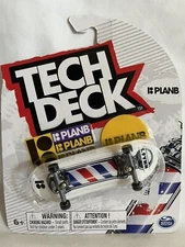 💈Tech Deck Plan B Barber's Pole Skateboard Fingerboard -Brand New!