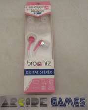 ECOUTEURS STEREO OREILLETTE MICRO KIT PIETON TELEPHONE CONSOLE JACK 3,5MM - NEUF