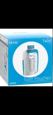 Kiinde Twist Pouch Direct-Pump Direct-Feed Breast Milk Storage Bags, 6 oz 40-Ct