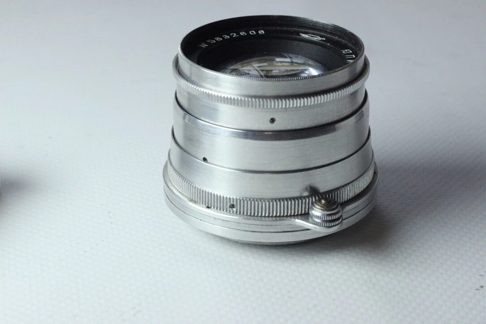 JUPITER-8 f2 50mm M39 Lens for Leica Rangefinder Vintage Soviet Photo Optic - Image 3 of 4