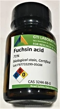 Fuchsin Acid, 71%, biological stain, Certified 