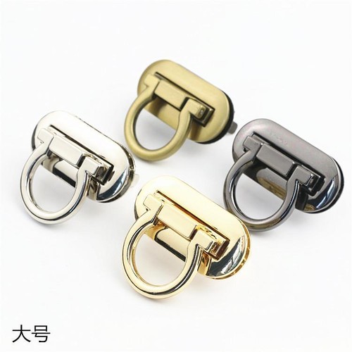 35mm x 31mm Fermoir en métal Boucle Tuck Lock verrouillage du pouce