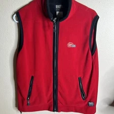Virgin Mobile Vest - Roots Athletics Tag - Size Small - Red Vest