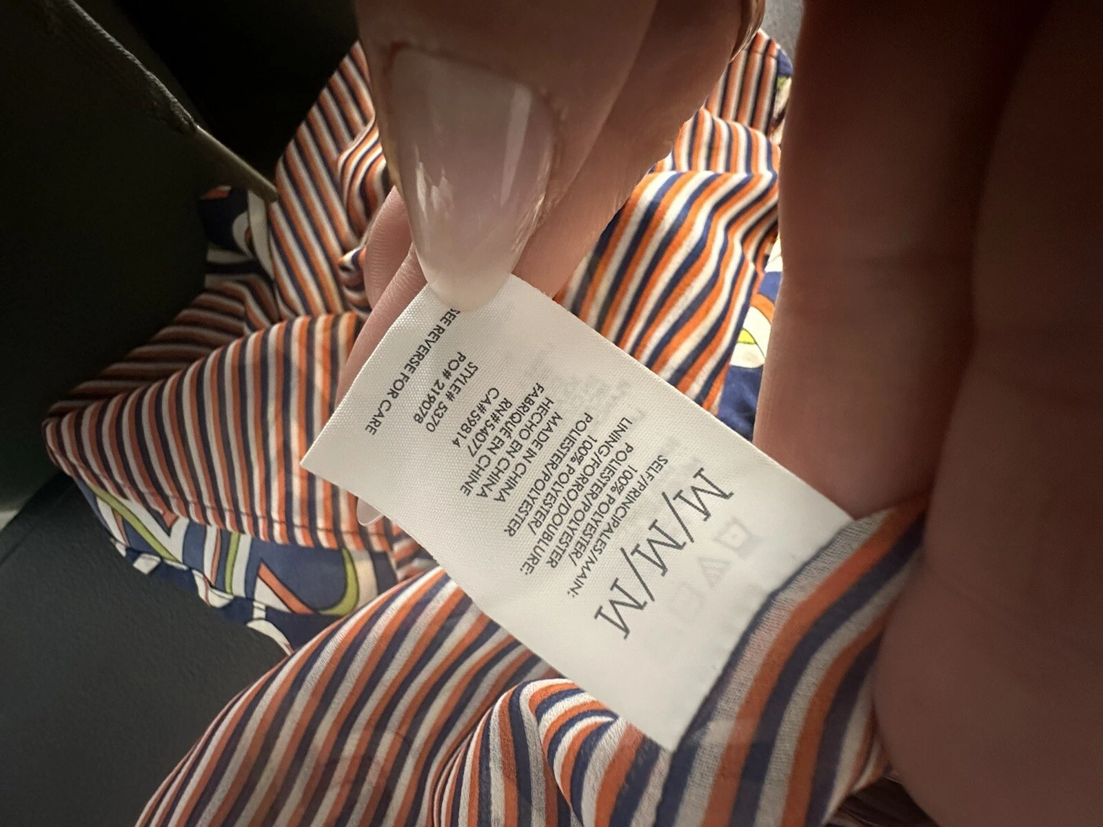 VALENTINO Abito camicia donna Cabi medio Amour cuori senza maniche bottoni davanti 5370 AR13