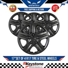 17 Wheel Covers Full Rim Hub Caps Set Of 4 Fit R17 Tire Steel Wheels