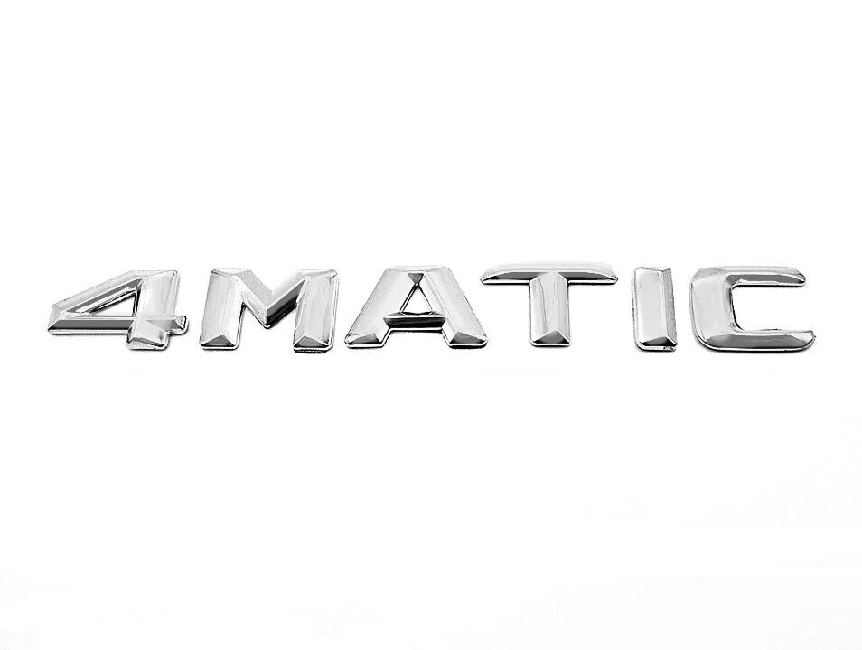MERCEDES BENZ AMG BITURBO 4MATIC Emblema Estrela Traseira Logotipo Emblema Letras Genuíno OEM - Imagem 4 de 4