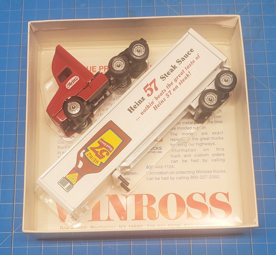 Camión de salsa de carne Winross Heinz 57 Foto 2 de 2