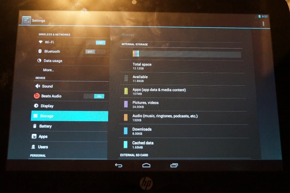 MOTHERBOARD LOGIC BOARD Bonsai10 for 10.1" HP SLATE 10 HD 16GB TABLET GENUINE - Image 4 of 4