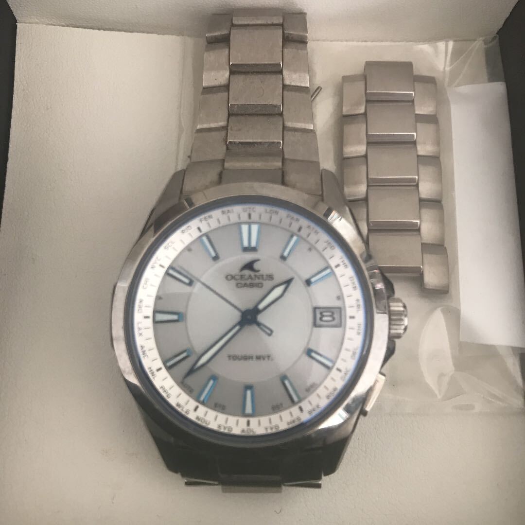 Casio Oceanus Ocw-S100-7Ajf Analog Men Vintage Collectable Casio Oceanus Ocw-S100-7Ajf Analog Men Vintage Collectable