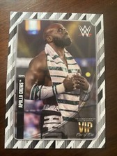 2020 Topps WWE Transcendent APOLLO CREWS VIP PARTY Black White 1/1 One Of One