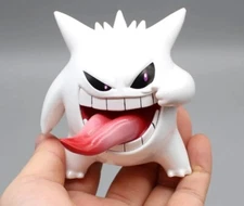 Gengar "Tongue" Limited Edition Pokemon Collectible Figure "WHITE" - BRAND NEW
