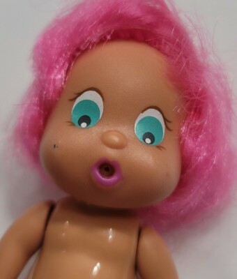 ERTL MY LITTLE ANGEL MAGICAL CHERUB DOLL NUDE ONLY CANDIE PINK HAIR VINTAGE 1993