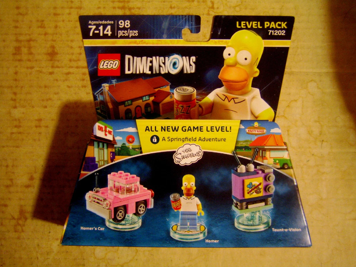 Lego dimensions store simpsons level