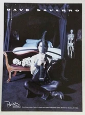 DAVE NAVARRO Parker Guitars ~ Vintage Magazine PRINT AD Jane's Addiction