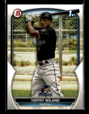 2023 Bowman #BP-72 Yoffry Solano Prospects