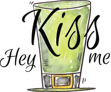 St Patrick's Day - Direct to Film Print - Hey Kiss Me