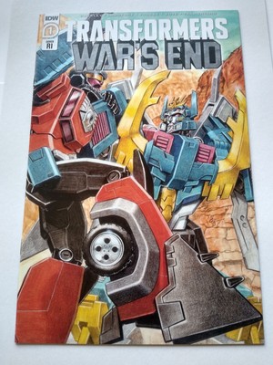IDW Transformers War's End Ausgabe 1 Cover RI 1:10 Variante E J Su 2022