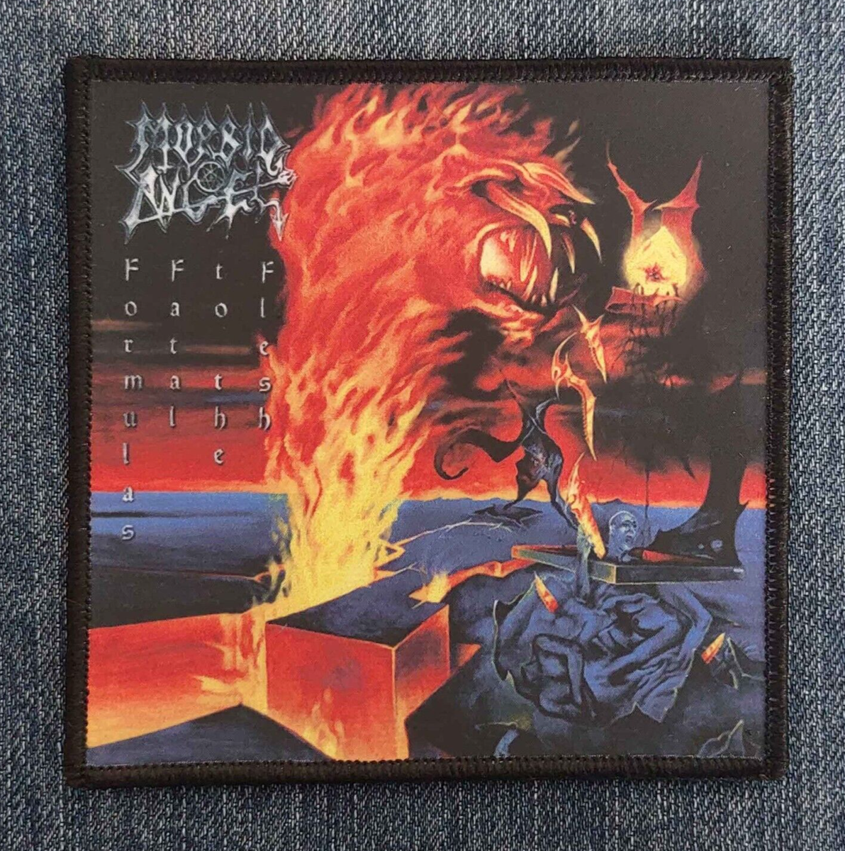 Morbid Angel Formulas Fatal To The Flesh Sublimated Printed Patch