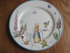 World of Beatrix Potter Peter Rabbit Botanical 10.5" Dinner Plate New!
