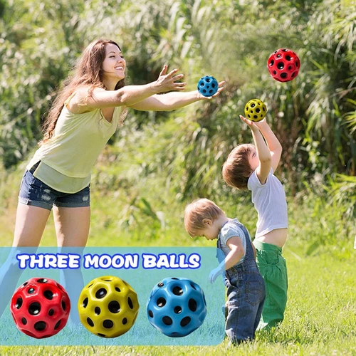 Extreme High Bouncing Ball Moon Ball Space Ball Bouncy Ball Outdoor Werfen Catch - Bild 7 von 25