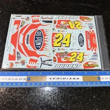 Revell '07 Dupont Monte Carlo Stock Car NASCAR Decals 24 Nicorette