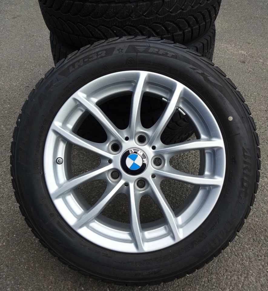 4 BMW Winterräder Styling 378 205/55 R16 BMW 1er F20 F21 2er F22 F23 RDCi TOP - Bild 2 von 4