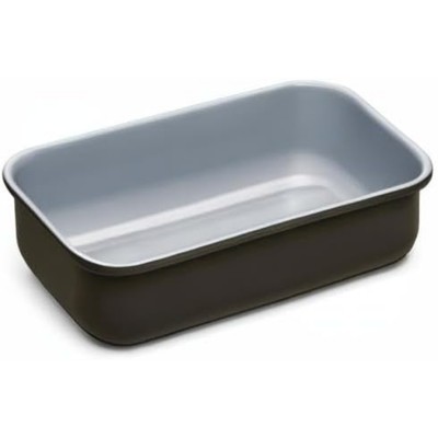 1 lb. Non-Stick Ceramic Baking Pan - Natural Smooth Ceramic Coating, Black