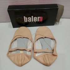 Balera Style B30 Leather Ball Split-Sole Ballet Shoe Size 2 AM Pink NEW IN BOX