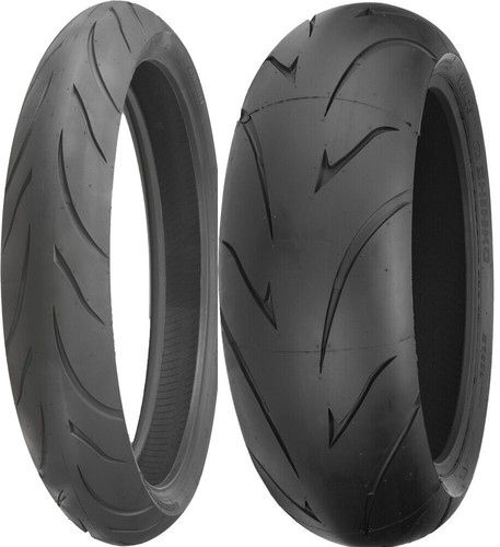 SHINKO VERGE 140/75R17 & 200/55R17 TIRE SET HARLEY SOFTAIL FAT BOY ...