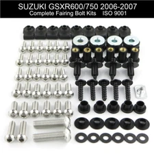 Fairing Bolts Body Screws Fasteners Kit Fit For Suzuki GSXR600 GSXR750 2006 2007